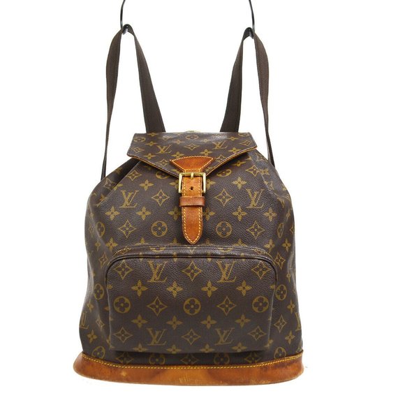Auth Louis Vuitton Montsouris Gm #27338L38 - Picture 1 of 12